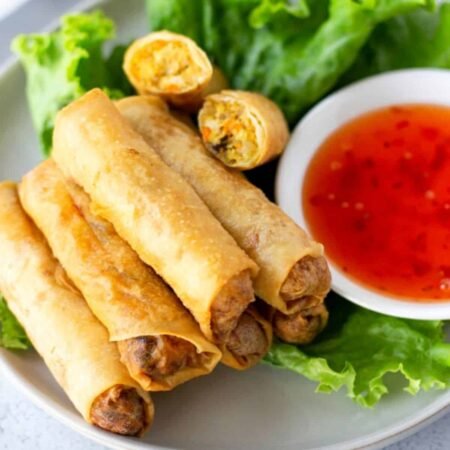 Chicken Spring Rolls (12 Rolls)